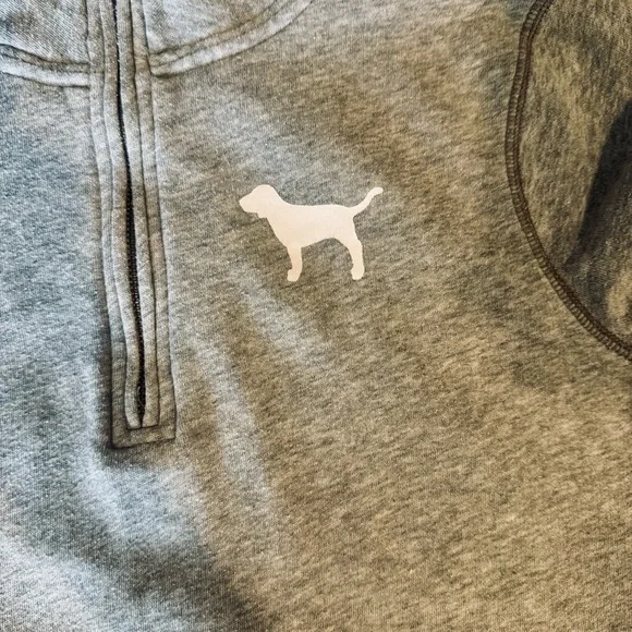 Victoria's Secret PINK Quarter Zip-Up Sweatshirt - Size S - Pre-Loved ⭐💖 - Picture 3 of 6